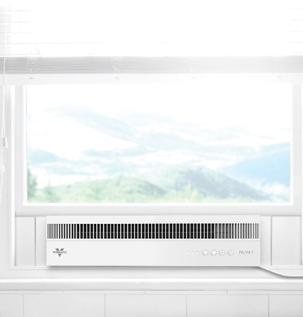 Close up details of contemporary white apartment kitchen with subway tiles