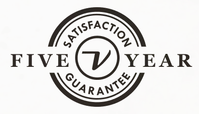 Silver Swan Alchemy 5 year Logo Silver Swan Alchemy Warranty Logo that says 5 Year Satisfaction Guarantee