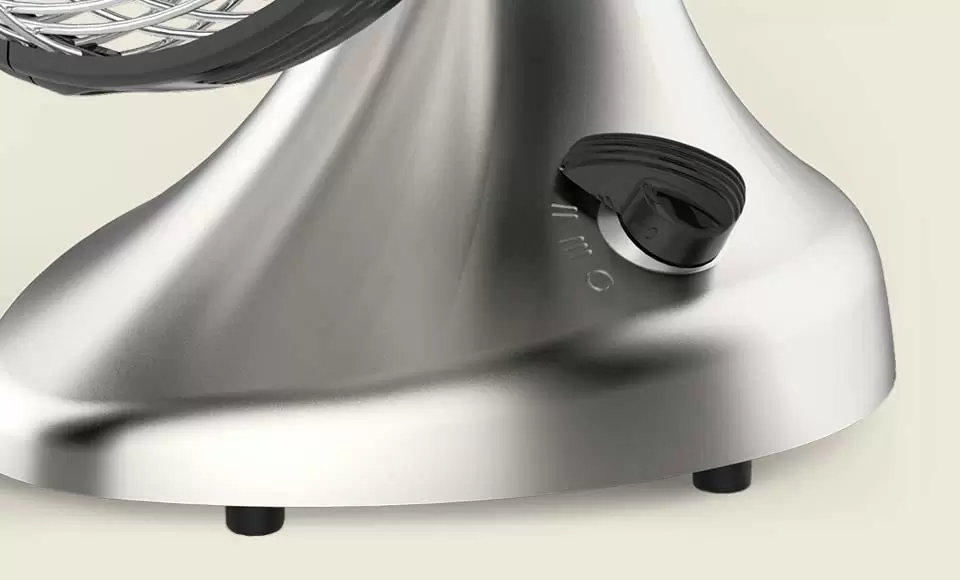 Silver Swan Web Banner Speed 1 Close up of a Silver Swan S base and control knob.