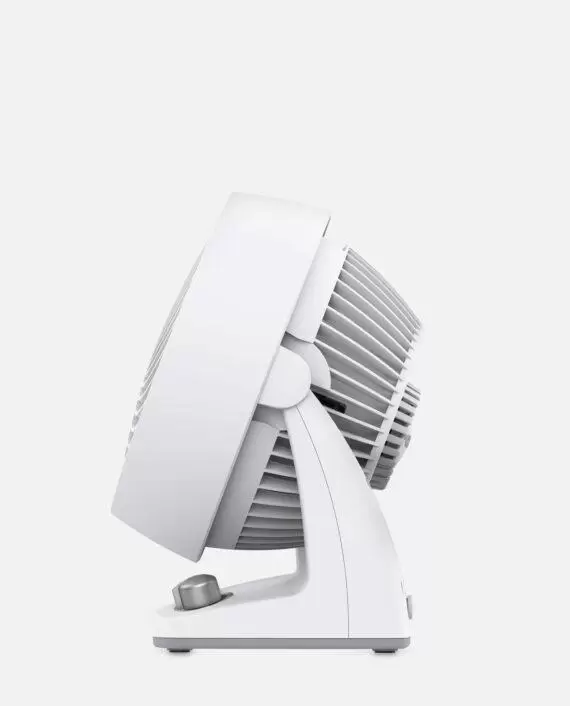 White 133DC Energy Smart Small Air Circulator Side
