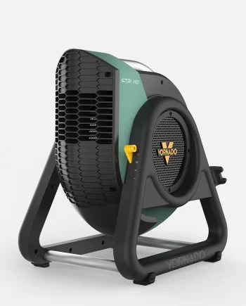 RTR HD Heavy Duty High Velocity Air Circulating Fan with 3 speeds and a rotating head