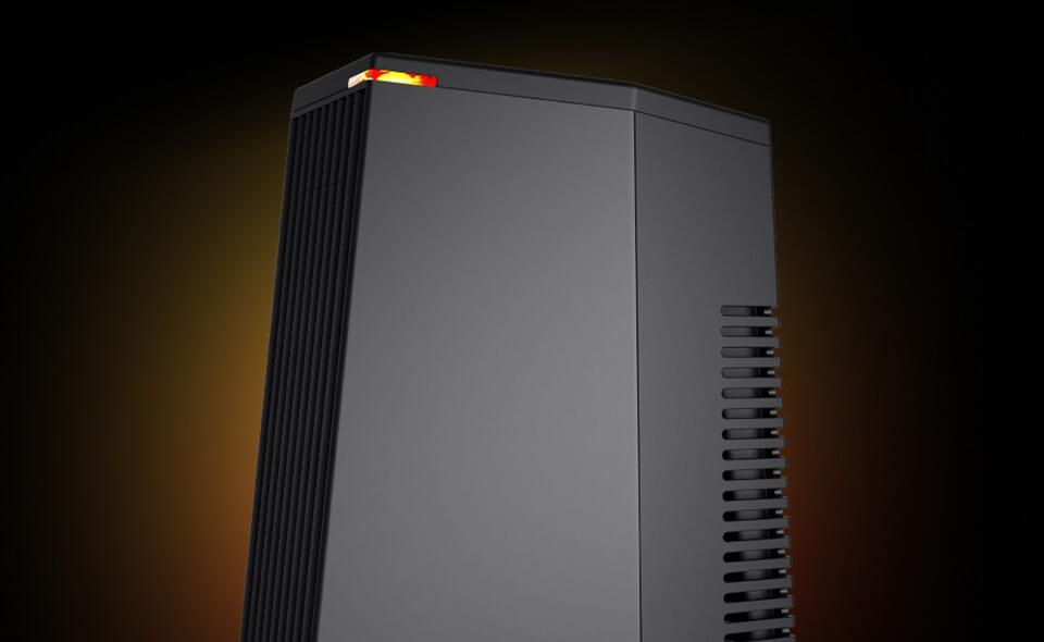 Side view of the RISE 12H Heater