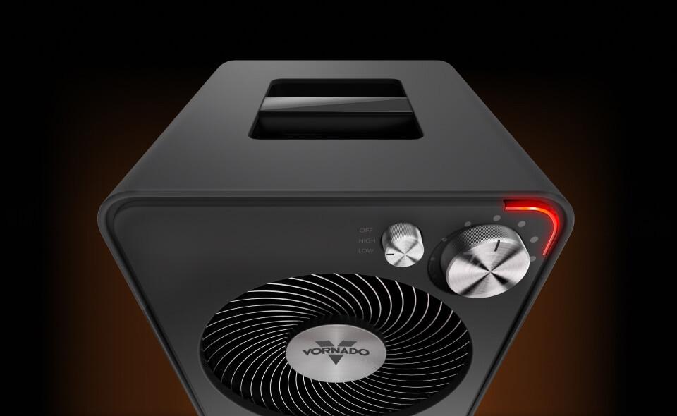 VMHi300 5 Year Warranty Front and top view of VMHi300 heater