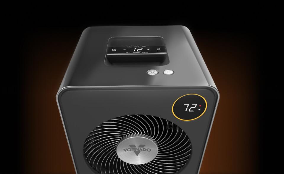 VMHi600 5 Year Warranty Front and top view of VMHi600 heater