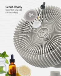 Vornado REFRESH 8 oil pads receiving a drop of scented oil