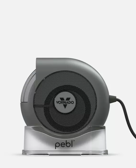 Vornado Pebl Graphite Gray Left Side Product Images