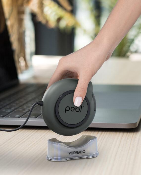 Vornado Pebl Graphite Gray Lifestyle in use Product Images