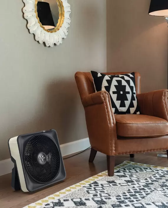 Vornado Model 80X Cool Gray 1C Lifestyle images