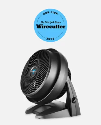 630 Medium Air Circulator with The New York Times Wirecutter Our Pick 2025 blue badge.