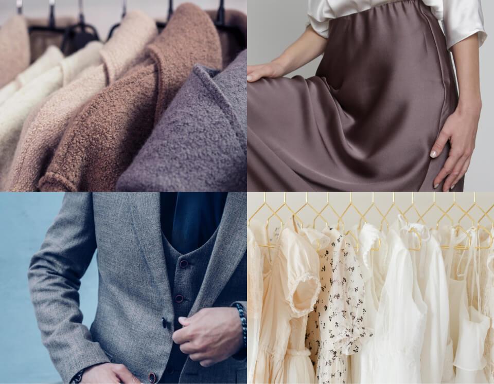 The passport handheld garment steamer can be used on fabrics such as cotton, linen, wool, silk, and viscose.  