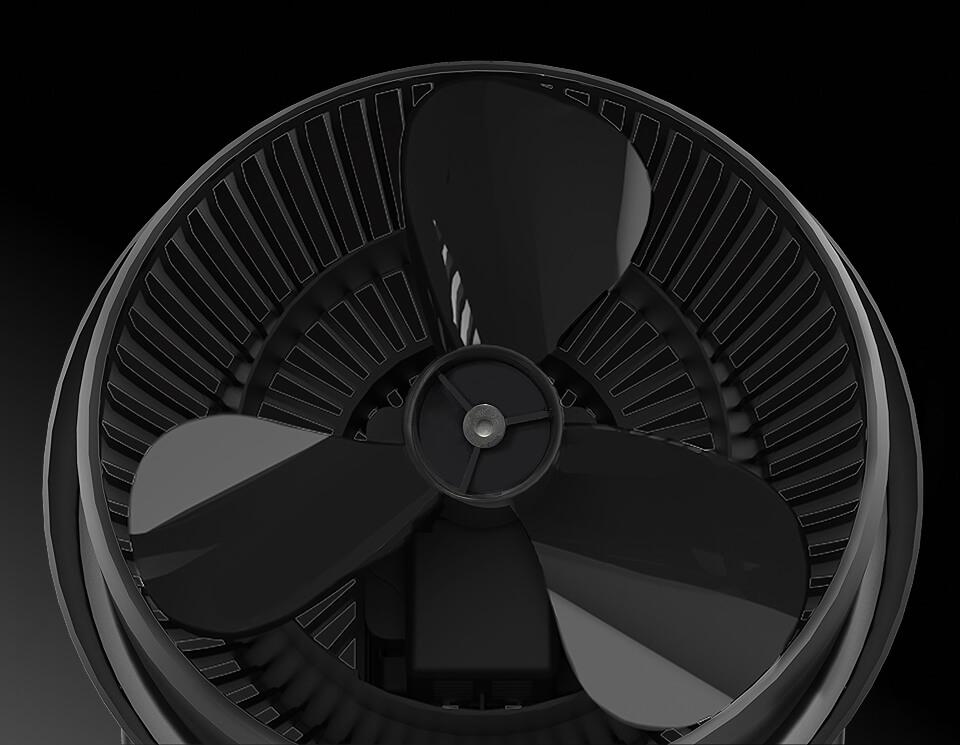630 air circulator without its grille
