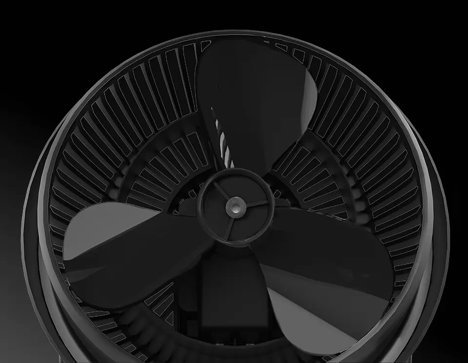 630 Removable Grille 630 air circulator without its grille
